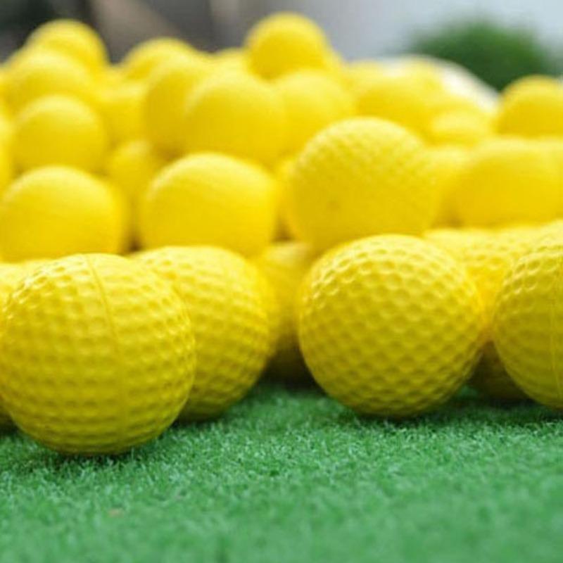 Golf Practice Ball, 10pcs set Soft Lightweight Elastic Durable Golf Ball, Golf Ball for Indoor and Outdoor Practice, Training, and Entertainment