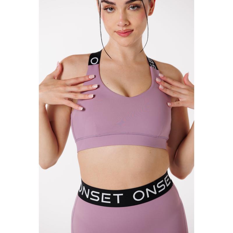 Band X- Back Sports Bra