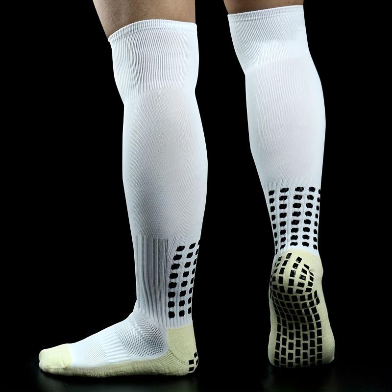 Thickened Plaid Knee High Soccer Socks for Men and Women - Superior Sweat Absorption, Non-Slip, Breathable, Comfortable Fit - Ideal for Football, Basketball, Running, and Outdoor Sports