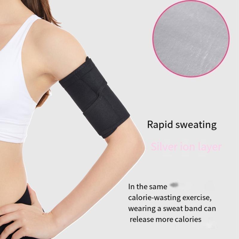 Arm Wrap sweating Sauna for Woman ＆ Man Anti-slip arm cover fibs  sleeve knee pain UV Sun Non-slip Compression Women's Zipper joint pain