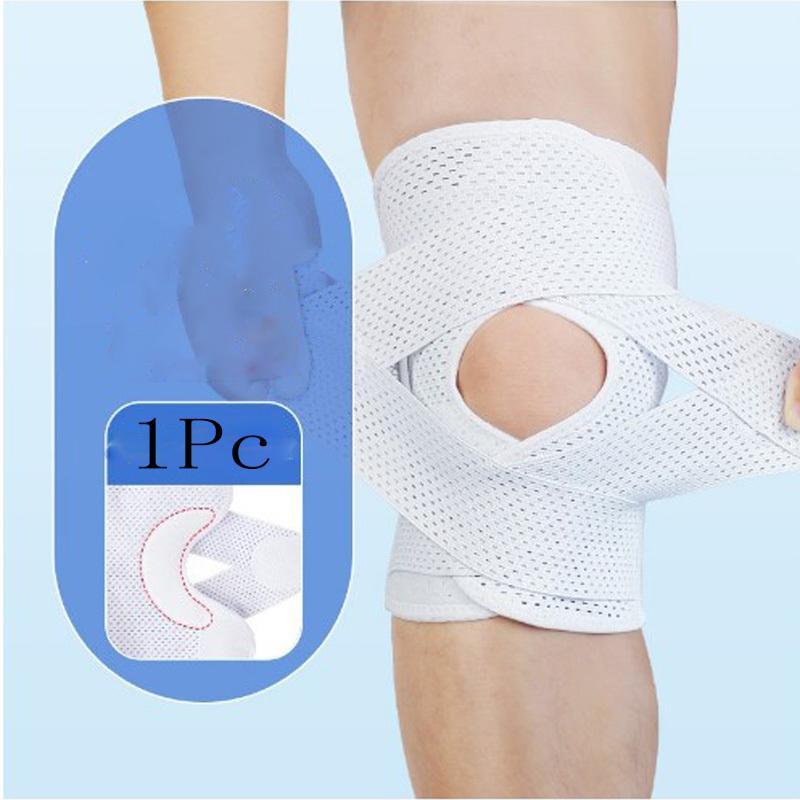 Pressurized Elastic Knee Pad, 1 Count Knee Brace, Knee Support, Sports Protective Gear for Men & Women, Gym Accessories