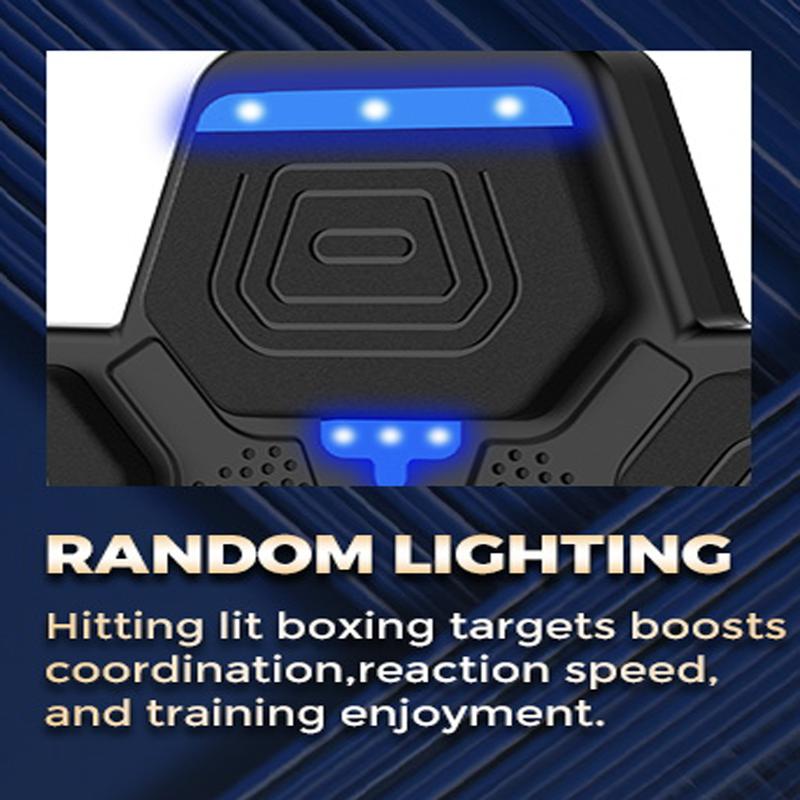 LOLBOX Musical Boxing Machine with Boxing Gloves 2024, Wall Mounted Boxing Machine with LED, Musical Boxing Target Bluetooth Fitness Striking Equipment, Upgraded Version