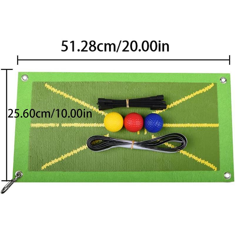 Golf Training Mat for Swing Detection Batting, 1 Count Halloween Golf Mat Swing Path, Path Feedback Golf Practice Mat, Christmas, Christmas Gift