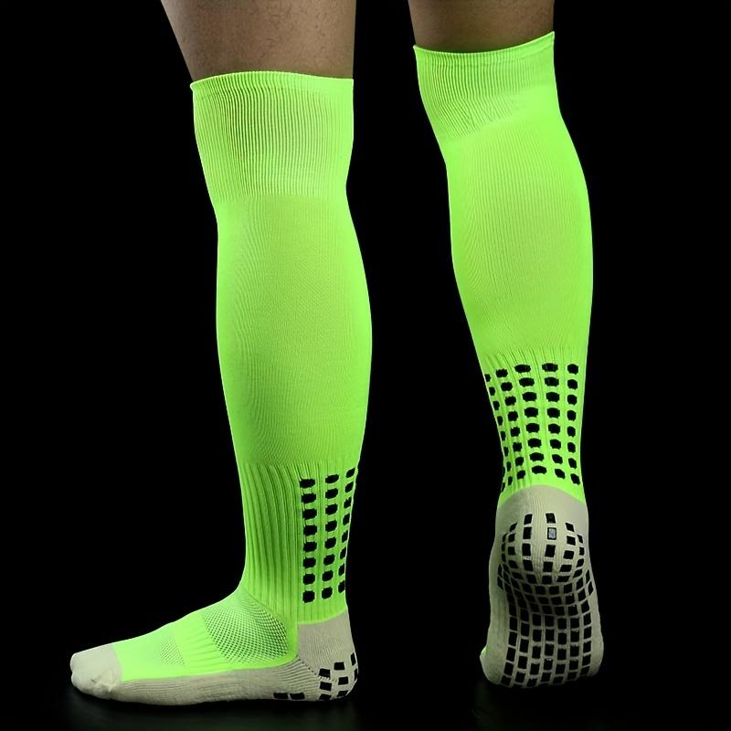 Thickened Plaid Knee High Soccer Socks for Men and Women - Superior Sweat Absorption, Non-Slip, Breathable, Comfortable Fit - Ideal for Football, Basketball, Running, and Outdoor Sports