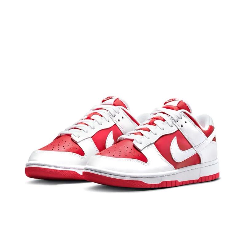 Nike Dunk Low Championship Red Men’s Perfect Daily Fashion Footwear Sneakers Shoes