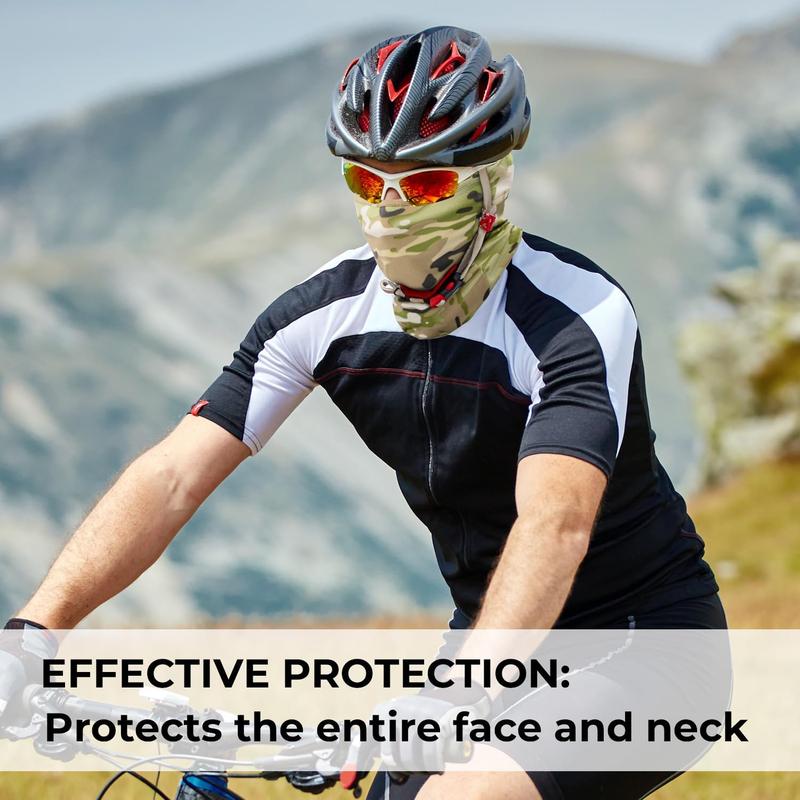 3 count Balaclava Face Mask of Men - Ski Mask, Breathable Elastic Fit &  for Outdoor Activities!