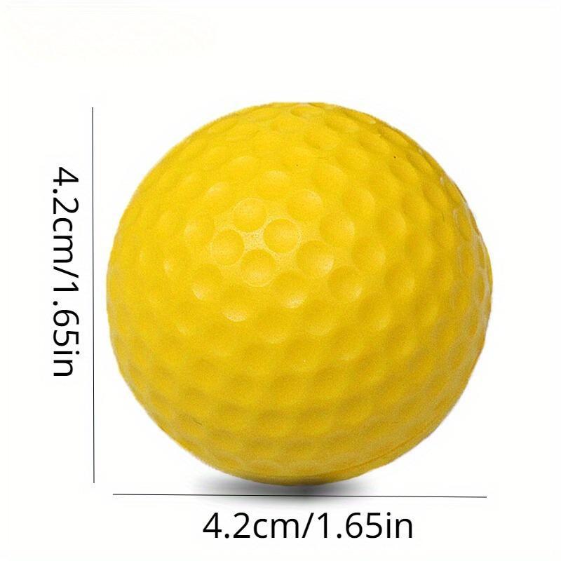 Golf Practice Ball, 10pcs set Soft Lightweight Elastic Durable Golf Ball, Golf Ball for Indoor and Outdoor Practice, Training, and Entertainment