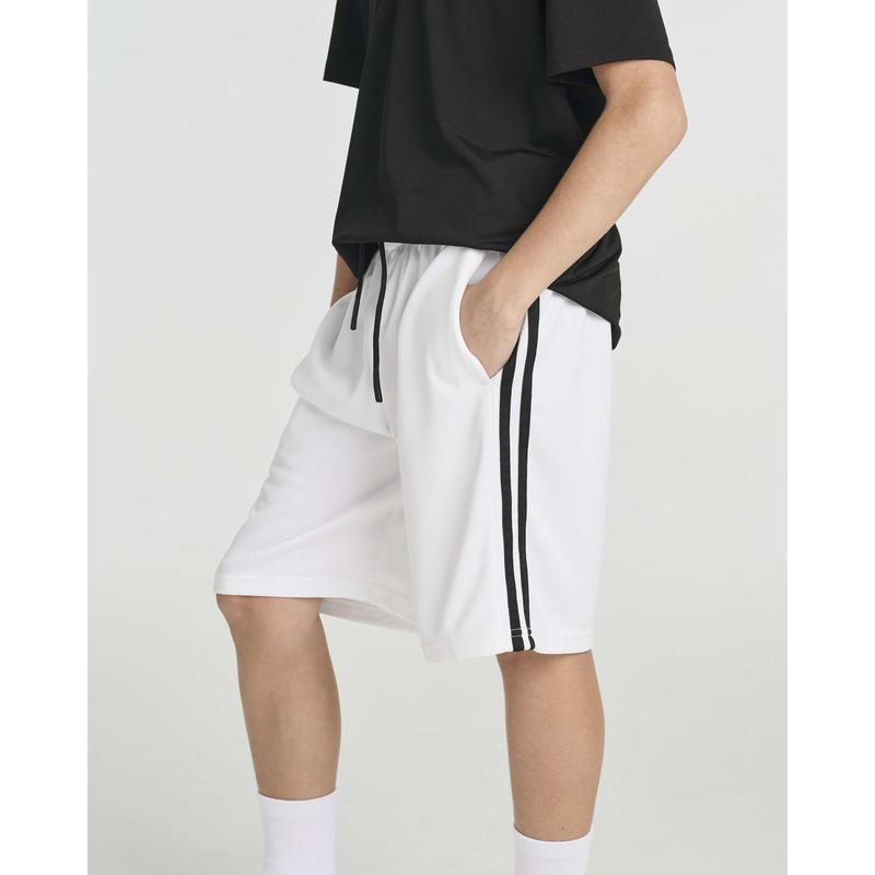 Real Essentials 5 Pack: Boys' Athletic Basketball Shorts with Pockets - Youth Activewear (Ages 4-18)