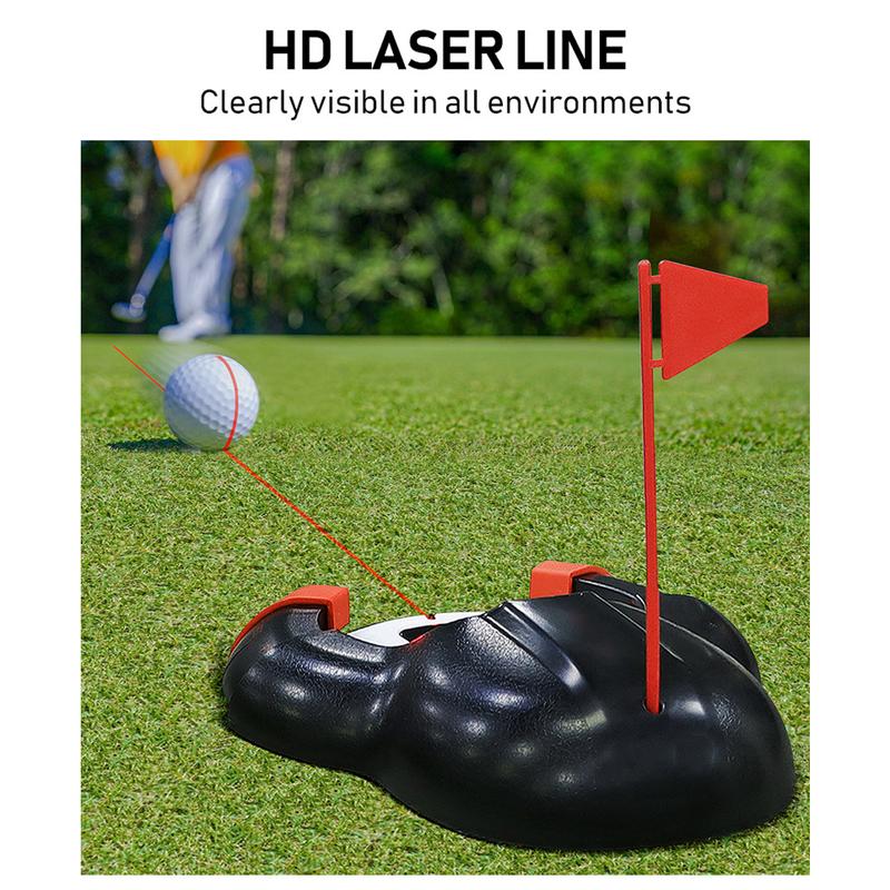 Golf Putter Training Aids, Automatic Return Machine with Laser Putting Practice, Indoor Golf Putting Aids, Golf Gifts for Him.