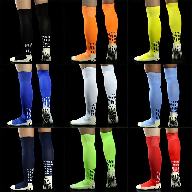 Thickened Plaid Knee High Soccer Socks for Men and Women - Superior Sweat Absorption, Non-Slip, Breathable, Comfortable Fit - Ideal for Football, Basketball, Running, and Outdoor Sports