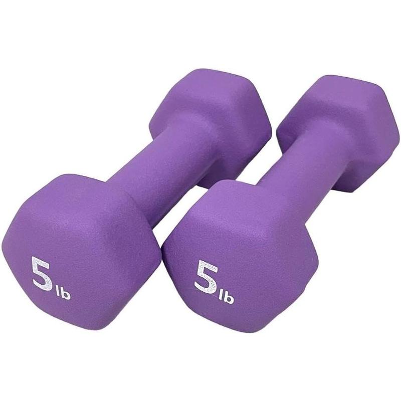 Neoprene Coated Dumbbell Hand Weight Set