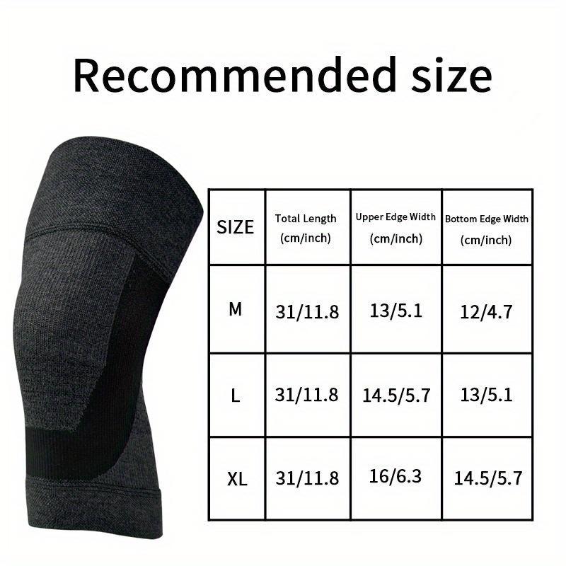 Knee Pad (2 Counts), Warm Knee Pads for Men and Women, Breathable Knee Sleeves, Sports Protective Gear for Outdoor Sports, Christmas Gift