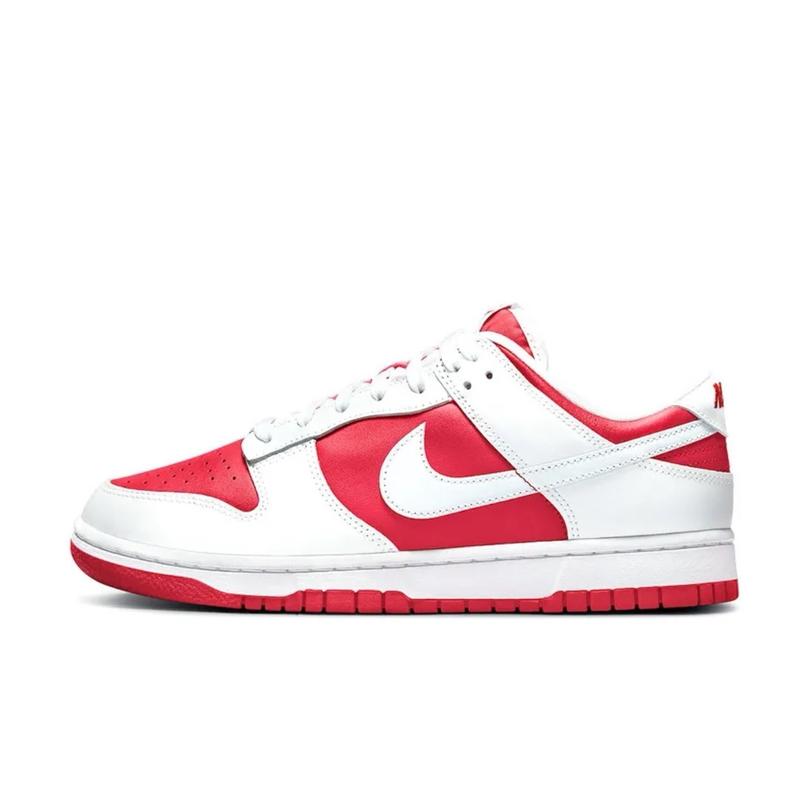 Nike Dunk Low Championship Red Men’s Perfect Daily Fashion Footwear Sneakers Shoes