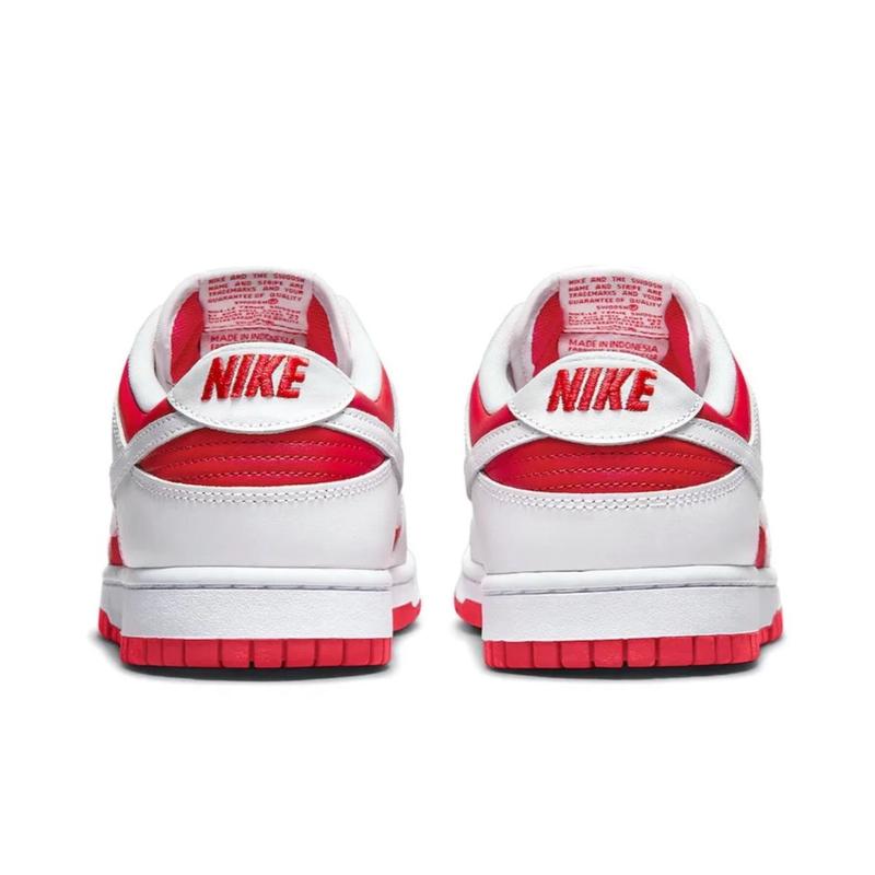 Nike Dunk Low Championship Red Men’s Perfect Daily Fashion Footwear Sneakers Shoes