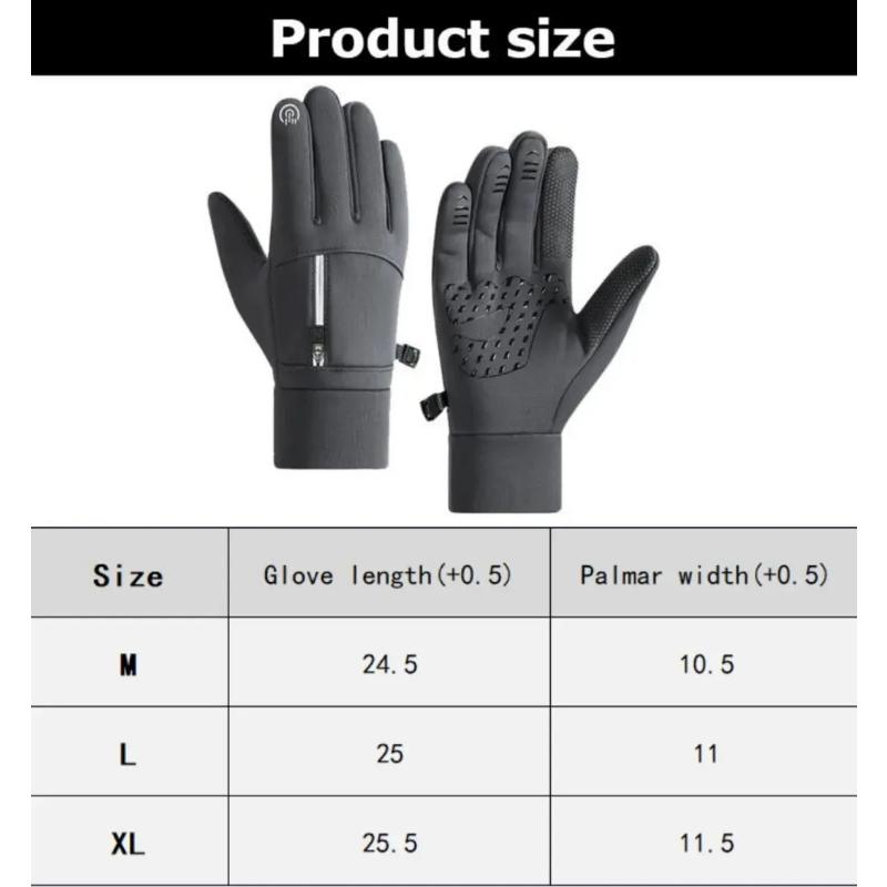 Touch Screen Winter Sports Gloves Winter Gloves Waterproof Thermal Sport Glove for Men Women for Running Cycling Driving Ski Hiking Warm Glove for Work