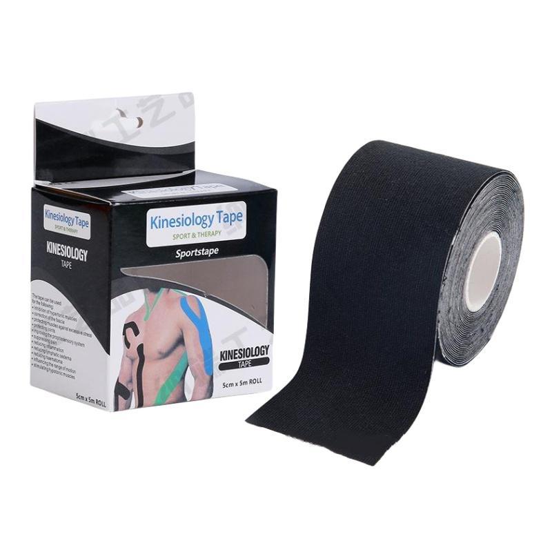 Elastic Sports Tape (1 Roll), Waterproof Breathable Kinesiology Tape, Adhesive Body Muscle Tape for Knee Ankle Back Shoulder