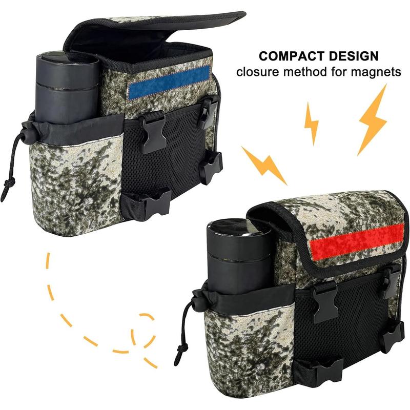 Binocular Harness Chest Pack with Rangefinder Pouch and Rain Cover for Birdwatching and Hiking