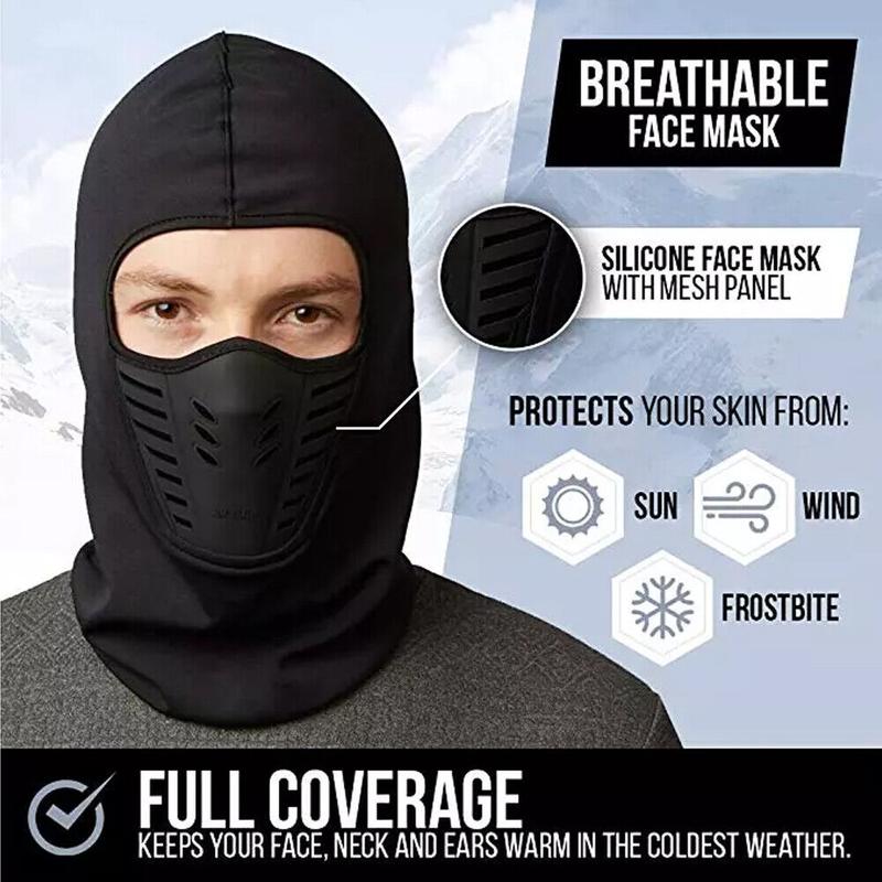 Winter Cold Weather Windproof Thermal Mask Balaclava Ski Face Mask for Men Women