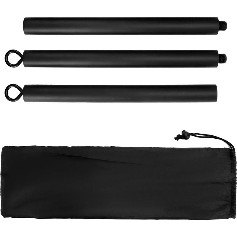 Resistance Band Bar Pilates Bar Home Gym Fitness Workout Bar for Strength Training Cardio Exercise - 108CM - Max Load 800lb (Portable Detachable Stick x3)