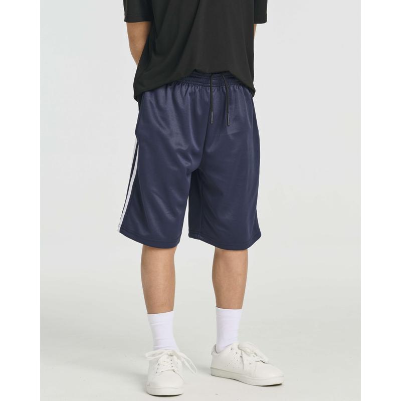 Real Essentials 5 Pack: Boys' Athletic Basketball Shorts with Pockets - Youth Activewear (Ages 4-18)