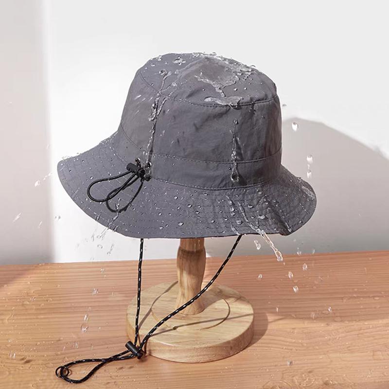 Foldable Fishing Hat With Buckle, Sun Camping Hiking Mountaineering Cap, Outdoor Hat For Men And Women