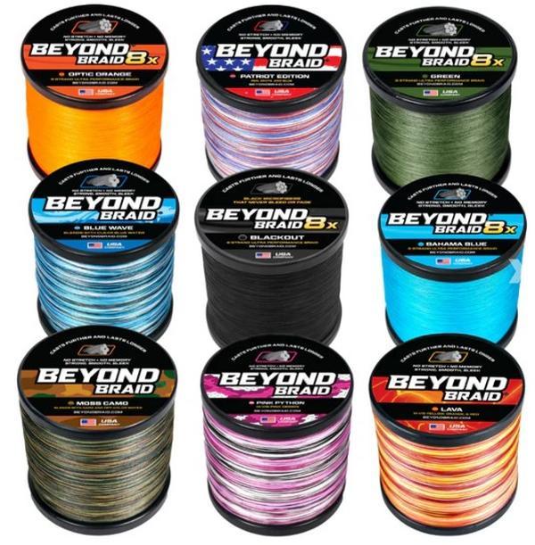 Braided Fishing Line - 300 Yards, Pro Grade Performance for Saltwater & Freshwater- Beyond Braid