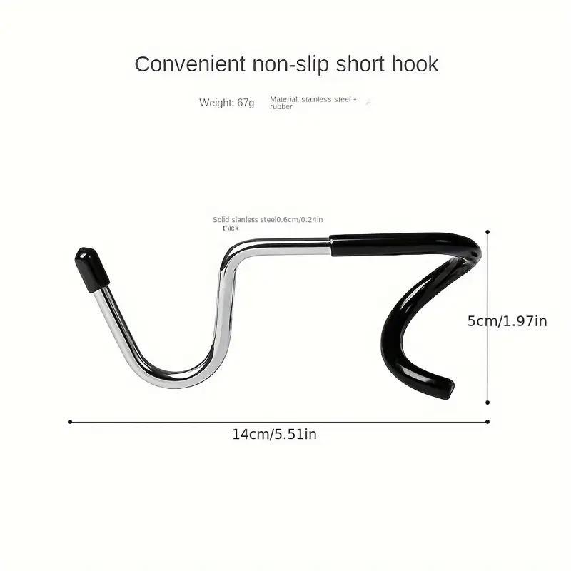 Outdoor Camping Pole Hook, 3 Counts Multifunctional Non-slip Camping Pole Hook, Suitable for Hanging Light, Clothes and Accessories