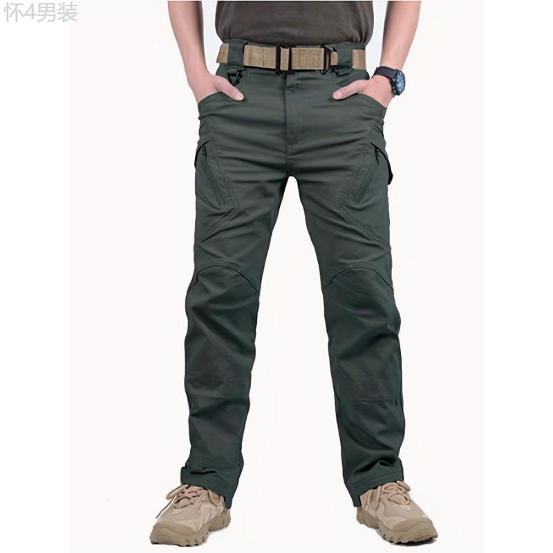 Waterproof Tactical Cargo Pants - High-Performance Hiking Pants for Outdoor Adventures - Packed with Pockets, Sweatproof, Wear Resistant, Versatile Style