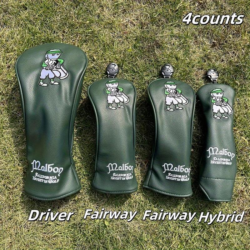 Golf Club Cover, Golf Driver & Fairway & Hybrid Head Cover, Golf Club Protector, Golf Accessories for Men & Women