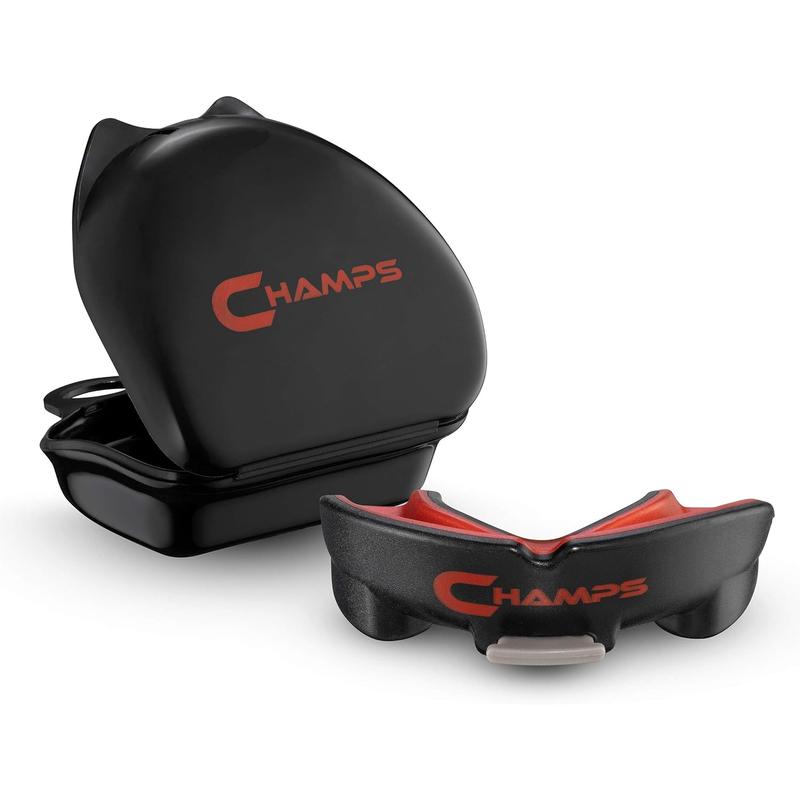 Champs Breathable Mouthguard for Boxing, Jiu Jitsu, MMA, Muay Thai, Sports, and Wrestling. Easy Fit Boxing Mouthguard Super Tough MMA Mouthguard. Combat Sports Mouthpiece Champs MMA