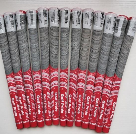 13 Pcs Golf Pride Grips Set Gift For sports New MCC MultiCompound Platinum RED Grey Standard Size Gift for Sports Enthusiasts