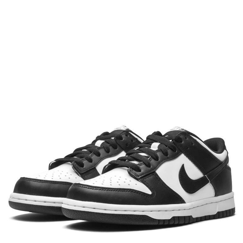 Nike Dunk Low Black White CW1590-100 Gradeschool Womens Fashion Sneakers