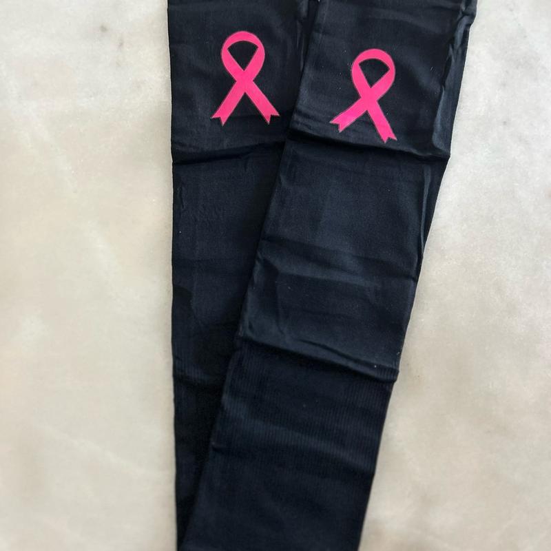 Breast Cancer Awareness Arm Cooling Protection Sleeves