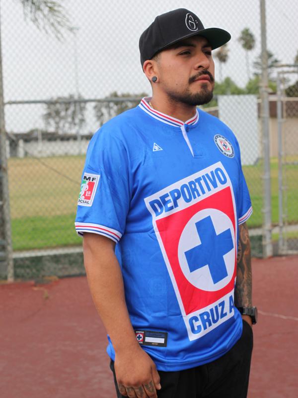 MadStrange Cruz Azul Soccer Jersey Blue Home