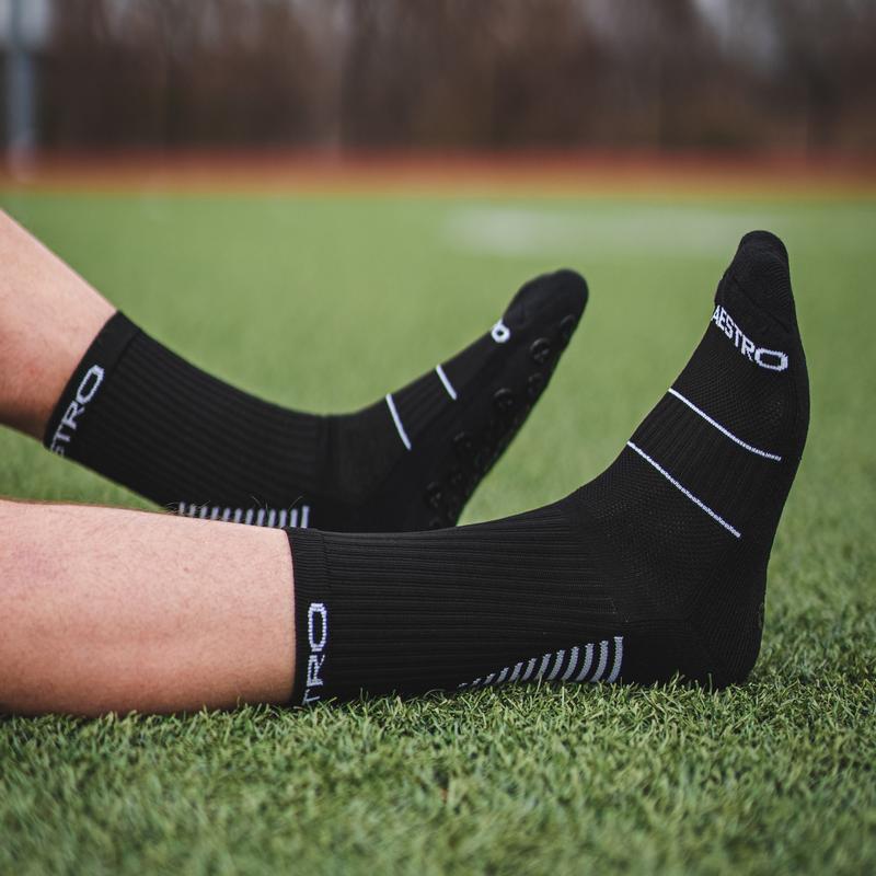 Black Maestro Grip Socks