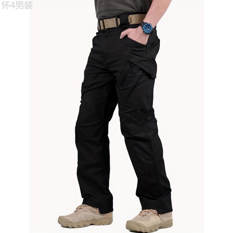 Waterproof Tactical Cargo Pants - High-Performance Hiking Pants for Outdoor Adventures - Packed with Pockets, Sweatproof, Wear Resistant, Versatile Style