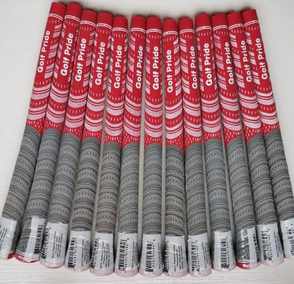 13 Pcs Golf Pride Grips Set Gift For sports New MCC MultiCompound Platinum RED Grey Standard Size Gift for Sports Enthusiasts