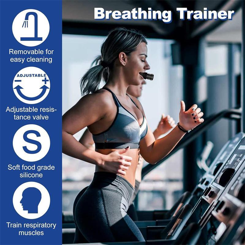 Lung breathing trainer,1 2 pack,Portable Respiratory Trainer-Exercise Device,Respiratory Muscle Trainingllmprove Breathing Capacity l Easy toCleanl Adjustable Resistance,Adjustable to Different Fitness Needs