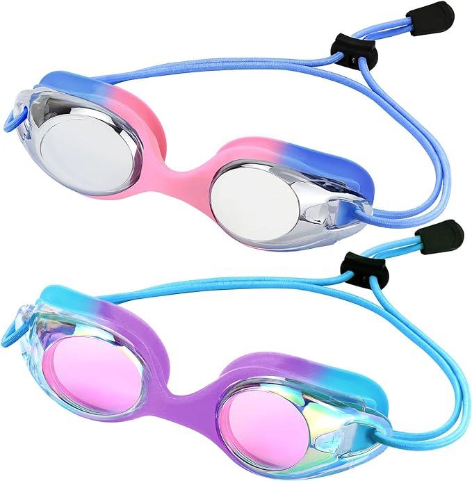 Anti-fog UV Protection Swimming Goggles for Kids with Travel Bag - Boys & Girls 3-14 Years Old sports and outdoor