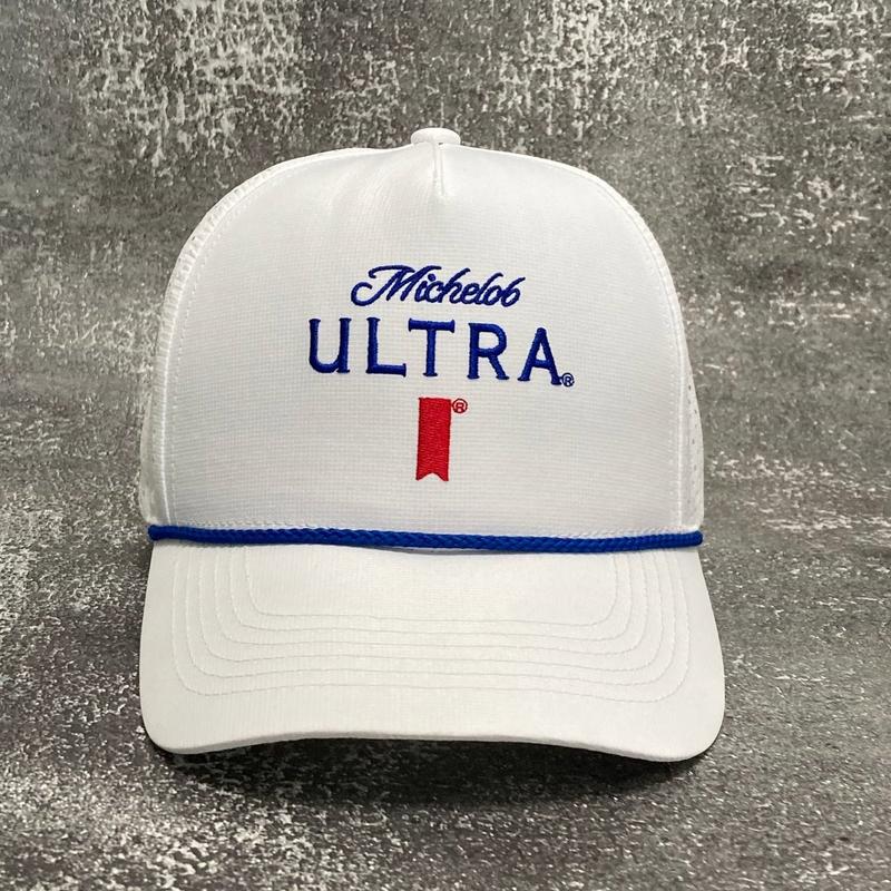 Michelob Ultra Sport Hat - Tennis Style Cap, Lightweight Athletic Hat, Performance Baseball Cap