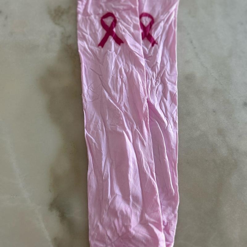 Breast Cancer Awareness Arm Cooling Protection Sleeves