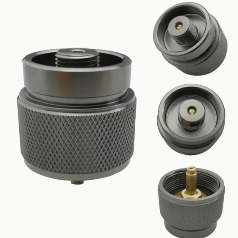 Camping Propane Tank Converter Head, 1 Count Stove Tank Converter Adapter, Stove Tank Converter Adapter for Outdoor Camping