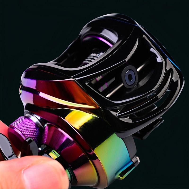 9+1 BB Baitcasting Reel, 7.2:1 High Speed Fishing Reel, Magnetic Brake System Fishing Reel, Outdoor Fishing Accessories