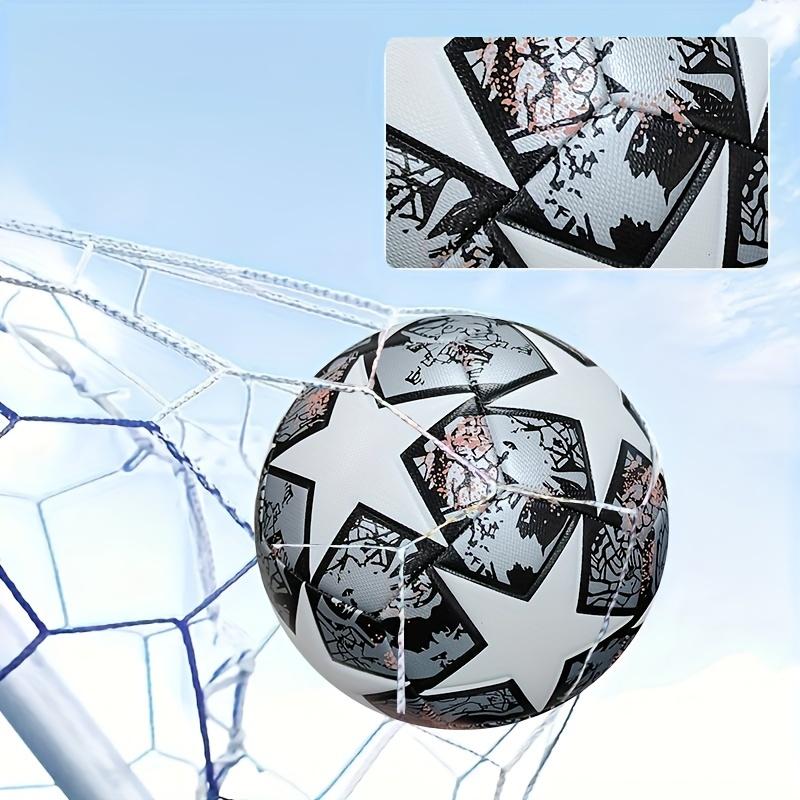 Standard Size 5 Soccer Ball, Machine-Sewn Wear-Resistant PU Leather, Unisex Football For Family Fun, Perfect For Festive Gift Occasions