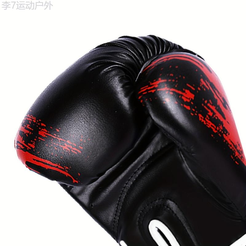 Premium Boxing Gloves for Adults - Bag Gloves for Muay Thai, Kickboxing, and Sanda Training with Breathable Design and Enhanced Grip