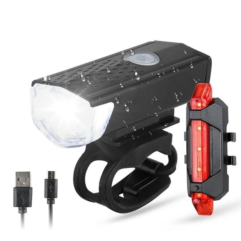 Super Bright LED Light, 3 Modes Tail Light Safety Warning Light, USB Rechargeable Waterproof LED Work Light for Bicycles and Motorcycles, 360 Degree Visibility Bicycles Light