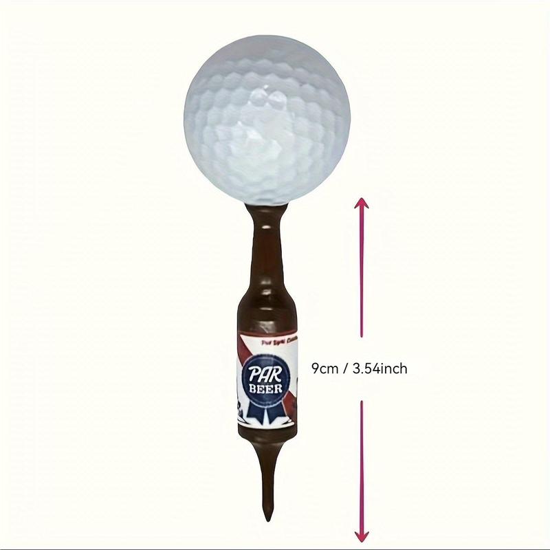 6 Counts Creative Beer Bottle Golf Tee - Durable, The Perfect Gift for Men and Golfers, Ideal for Bachelorette Parties, The Perfect Christmas Holiday Gift, Christmas Gift