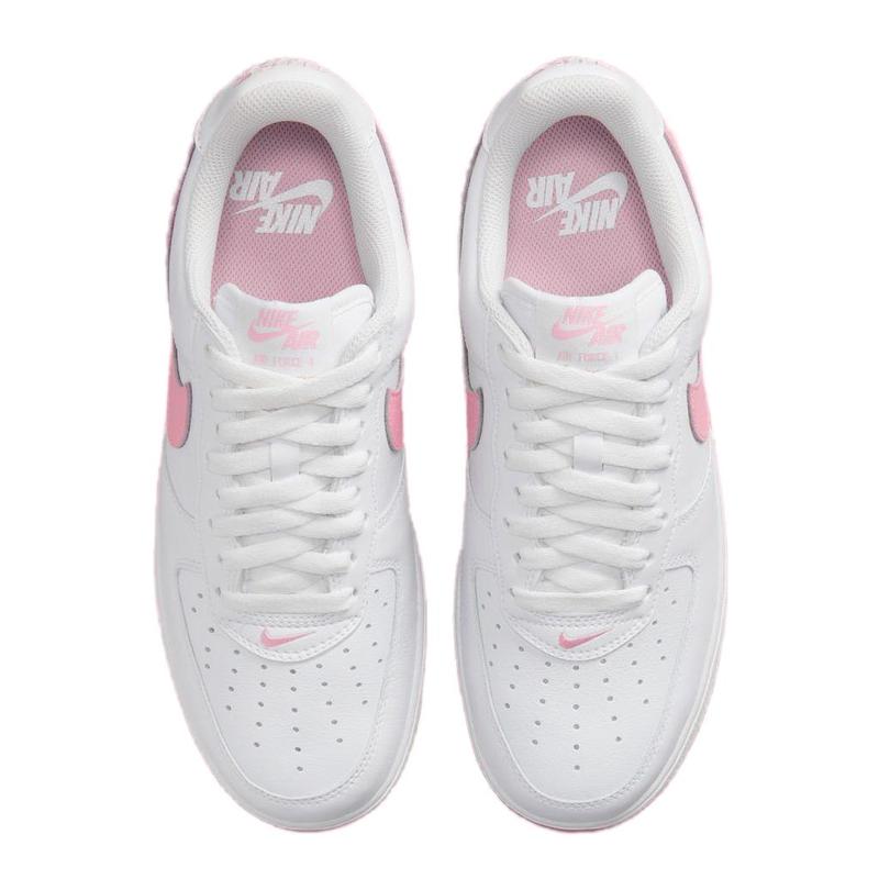 Men's Nike Air Force 1 Low Retro White Pink-Gum Yellow (DM0576 101)