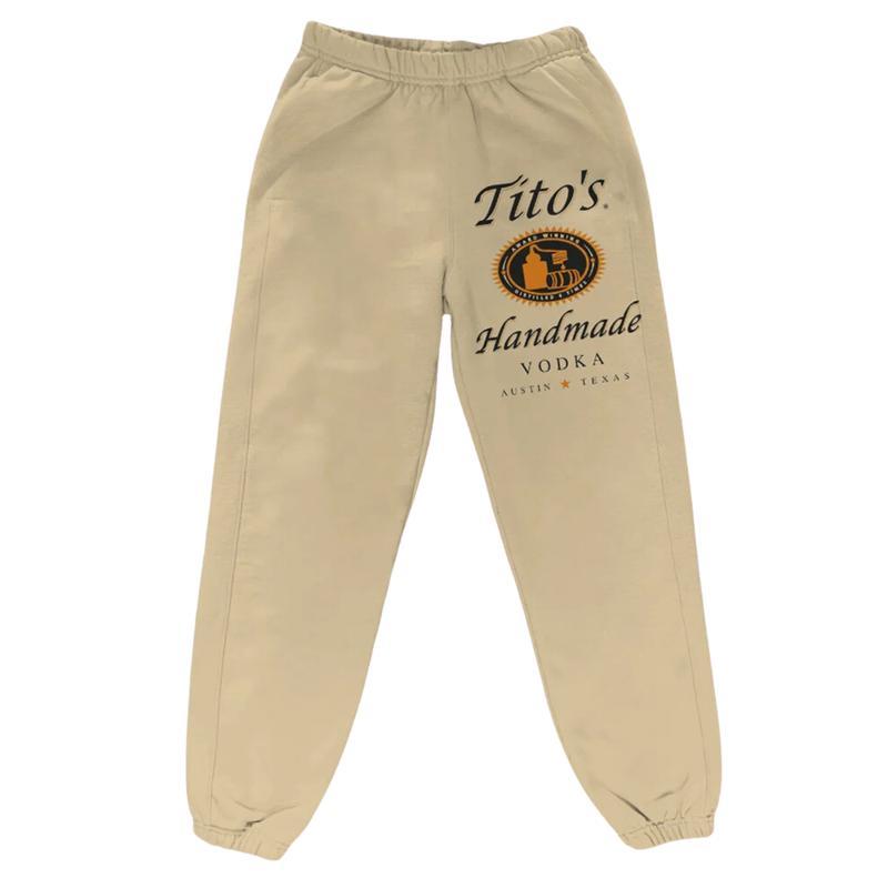 Vintage Tito's Handmade Vodka Sweatpant - Sport Running Pant - All-Season Outfit - Size Up To 3XL