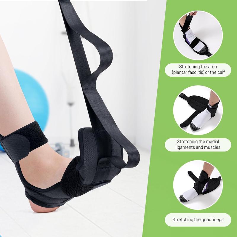 Slim Panda Calf & Hamstring Stretcher | Relieves Plantar Fasciitis, Heel Spurs, & Achilles Tendinitis